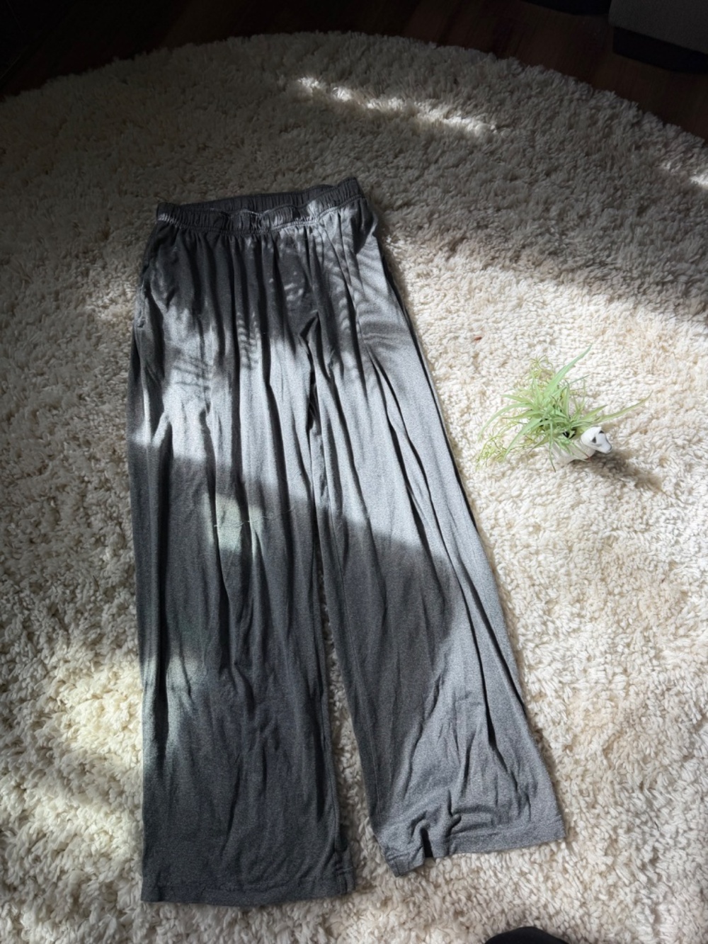 Soft wide-leg lounge 32 Degrees Gray Wide-Leg Lounge comfy soft flowy men’s slee - Picture 2 of 5